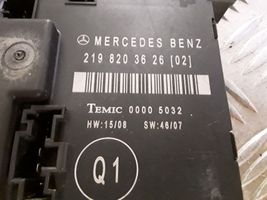 Mercedes-Benz CLS C219 Door control unit/module 2198203626