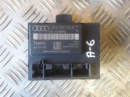 Audi A6 S6 C6 4F Unidad de control/módulo de la puerta 4F0959795A