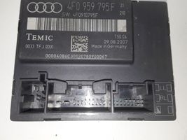 Audi A6 S6 C6 4F Durų elektronikos valdymo blokas 4F0959795F