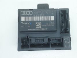 Audi A6 S6 C6 4F Oven ohjainlaite/moduuli 4F0959793F
