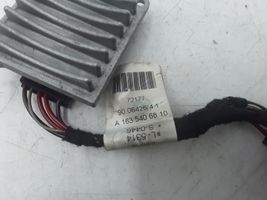 Mercedes-Benz ML W163 Heater blower motor/fan resistor A1635406810