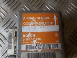 Audi A6 S6 C4 4A Oro pagalvių valdymo blokas 8A0959655C