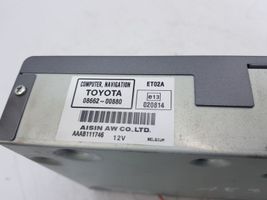 Toyota Avensis T250 Centralina/modulo navigatore GPS 0866200880