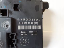Mercedes-Benz CLS C219 Oven ohjainlaite/moduuli 2198200326