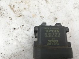 Toyota Corolla Verso E121 Relé de la bujía de precalentamiento 2861067010