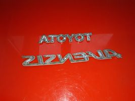 Toyota Avensis T250 Logo, emblème de fabricant 2576