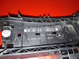 Mercedes-Benz E W212 Support extérieur, poignée de porte arrière A2047602134