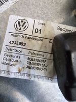 Volkswagen Polo IV 9N3 Meccanismo di sollevamento del finestrino posteriore senza motorino 6Q4839401F