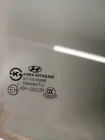 Hyundai Santa Fe aizmugurējo durvju stikls 43R000399