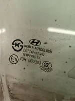 Hyundai Santa Fe Front door window glass four-door 43R000383