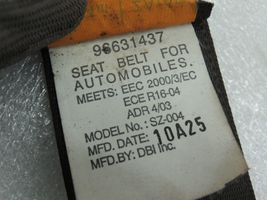 Chevrolet Captiva Ceinture de sécurité arrière 96475904