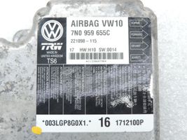 Volkswagen Sharan Блок управления надувных подушек 7N0959655C00Z