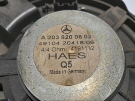 Mercedes-Benz C W203 Haut parleur A2038200802