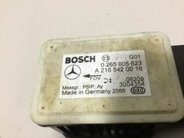 Mercedes-Benz E W211 ESP (elektroniskās stabilitātes programmas) sensors (paātrinājuma sensors) A2165420018