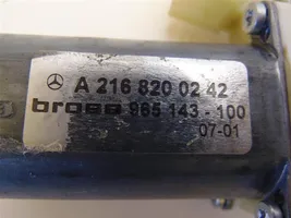 Mercedes-Benz CL C216 Alzacristalli della portiera anteriore con motorino 0130821561