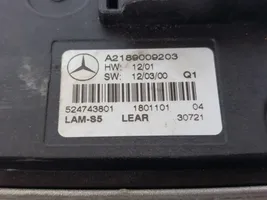 Mercedes-Benz CLS C218 AMG Autres dispositifs A2189009203