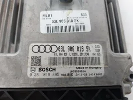 Audi A4 S4 B8 8K Moottorin ohjainlaite/moduuli 0281019895