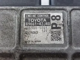 Toyota RAV 4 (XA40) Centralina/modulo del motore 2759005001