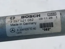 Mercedes-Benz C AMG W204 Tringlerie et moteur d'essuie-glace avant A2048201040