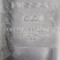 Nissan X-Trail T32 Boczki / Poszycie drzwi tylnych 829104CE0A