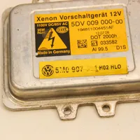 Volkswagen Golf VI Module de ballast de phare Xenon 5M0907391