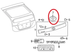 Toyota Prius (XW30) Mostrina con logo/emblema della casa automobilistica 7531047020