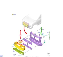 Ford Kuga III Condotto d'aria intercooler 2432613