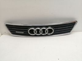 Audi A6 Allroad C5 Etupuskurin ylempi jäähdytinsäleikkö 4B0853651A