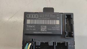 Audi A6 S6 C6 4F Door control unit/module 4F0959793F