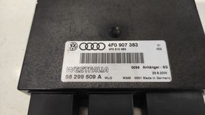 Audi A6 S6 C6 4F Vetokoukun ohjainlaite/moduuli 4F0907383