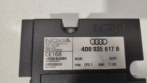 Audi A8 S8 D2 4D Sterownik / Moduł sterujący telefonem 4D0035617B