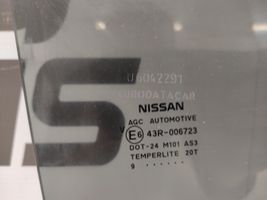 Nissan Qashqai Szyba drzwi tylnych 43R006723