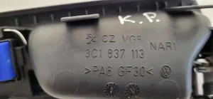 Volkswagen PASSAT B6 Klamka wewnętrzna drzwi 3C1837113