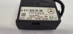 Mercedes-Benz S W220 Boîtier module alarme A2118209126