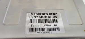 Mercedes-Benz S W220 Pakabos valdymo blokas 2205450532