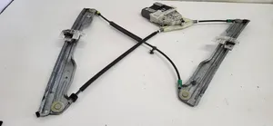 Citroen C5 Front door window regulator with motor 9649304380