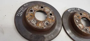 Opel Zafira A Disque de frein arrière 34602