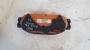 Renault Clio II Compteur de vitesse tableau de bord 