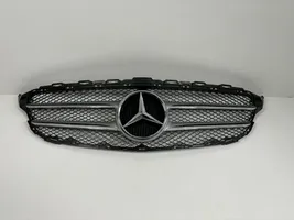 Mercedes-Benz C W205 Grille calandre supérieure de pare-chocs avant 11147807246