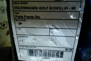 Volkswagen Golf III Drzwi przednie 
