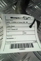 Opel Corsa A Coolant pipe/hose 