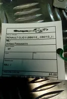 Renault Clio II Matkustajan turvatyyny 