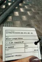 Citroen Saxo Pyyhkimen moottori 