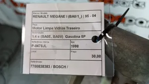 Renault Megane I Moteur d'essuie-glace arrière 