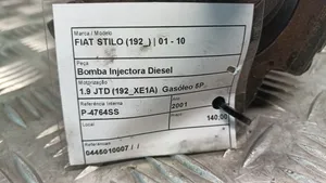 Fiat Stilo Pompe d'injection de carburant à haute pression 