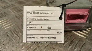 Opel Corsa B Turvatyynyn ohjainlaite/moduuli 