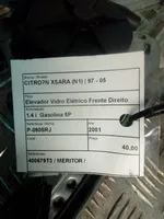 Citroen Xsara Priekinis el. lango pakėlimo mechanizmas be varikliuko 