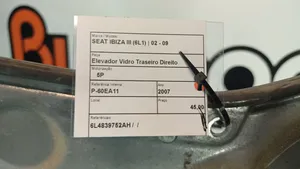 Seat Ibiza III (6L) Galinio el. lango pakėlimo mechanizmas be varikliuko 