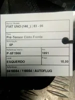 Fiat Uno Etuistuimen turvavyö 