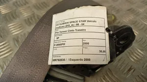 Mitsubishi Space Star Cintura di sicurezza posteriore 